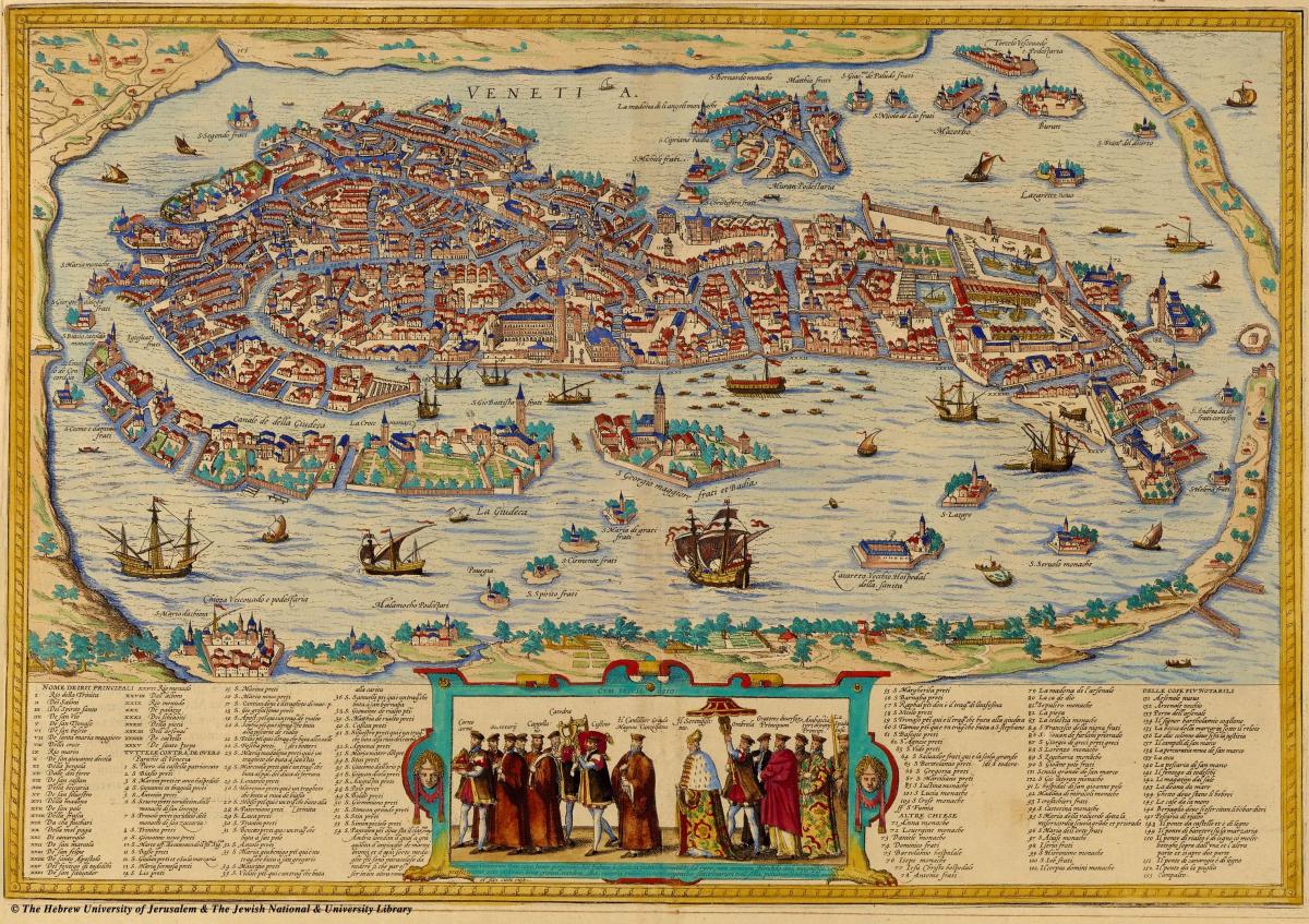 Venezia mappa antica